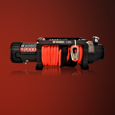 Red Carbon Winch 