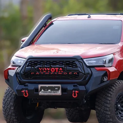 Rad front bumper for toyota hilux
