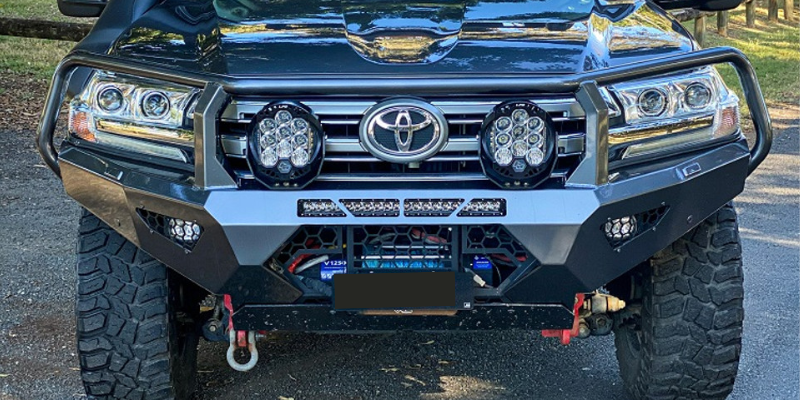 OFFROAD ANIMAL TORO BULLBAR SUITABLE FOR TOYOTA LANDCRUISER 200 SERIES ...