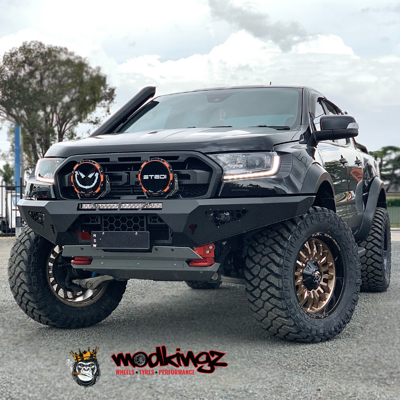 Fabulous Fabrications Mid Entry Stainless Snorkel & Alloy Airbox Kit ...