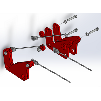 Offroad Animal Recovery Points for Ford Ranger PX 2011-2022 Models