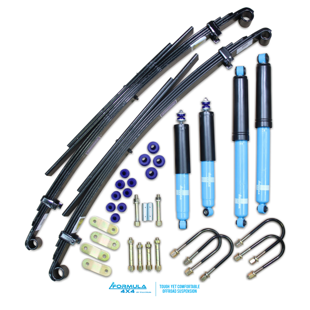 Formula 4x4 (2”/50mm) Lift Kit Torsion Bar Front (88mm Axle Housing OD ...