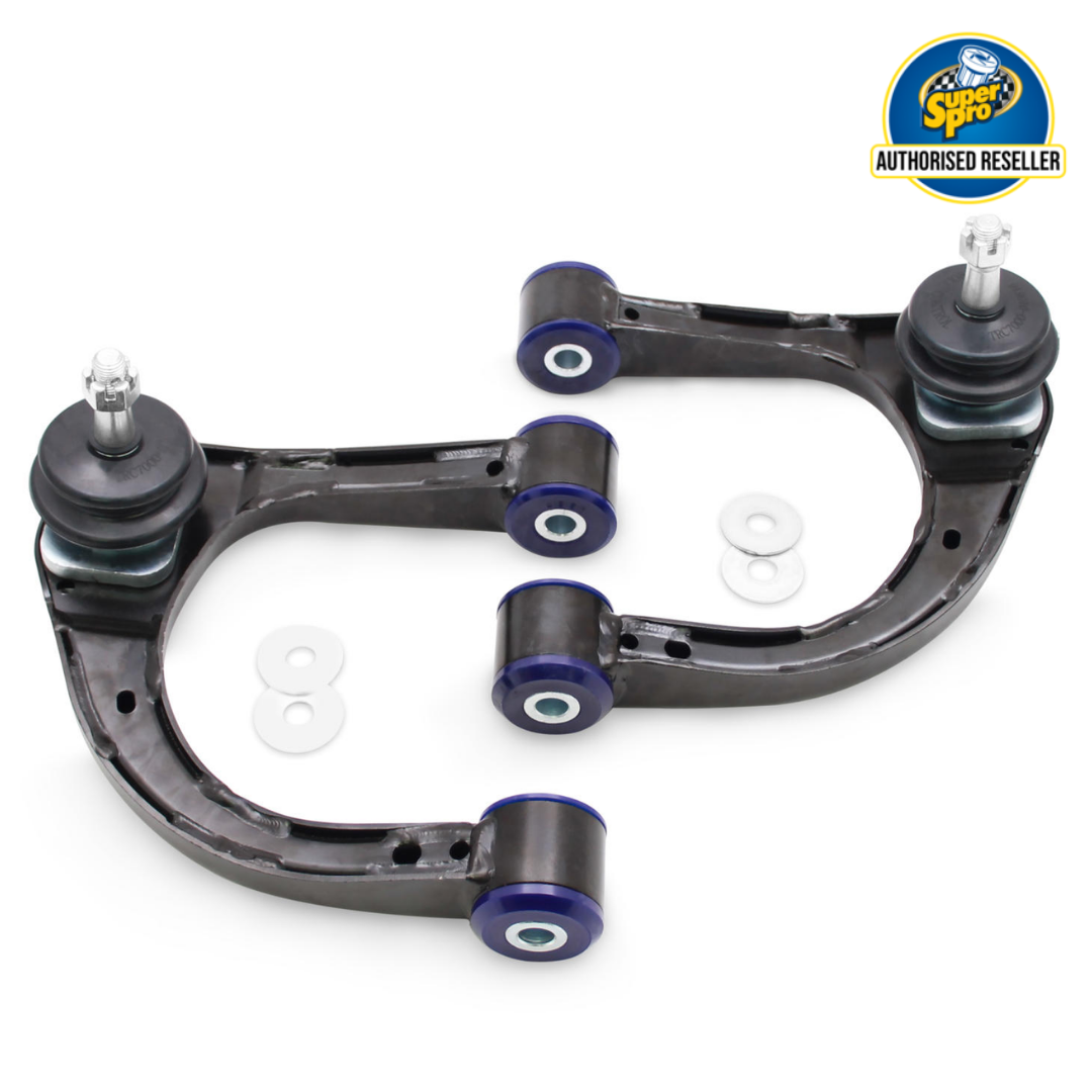 Ford Ranger Top Control Arm SuperPro Front Adjustable Upper Control Arm Kit to suit Ford Ranger ...