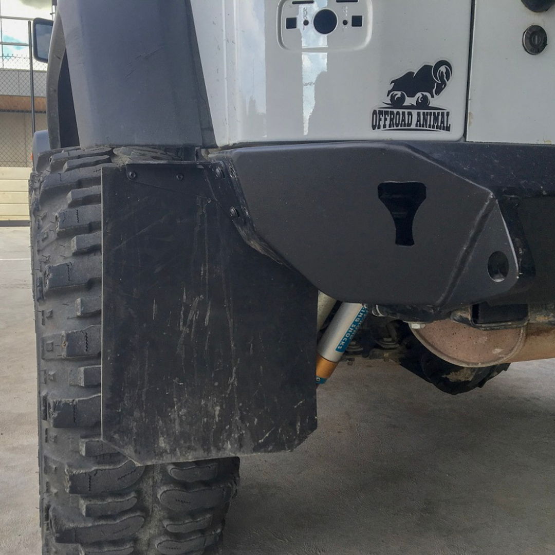 Offroad Animal Rear Mud Flaps to suit Jeep JK Wrangler